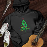 Guitar Christmas Tree Hoodie