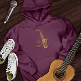 Colorful Sax Hoodie