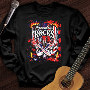 Freedom Totally Rocks Crewneck