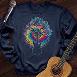 Colorful Guitar Crewneck