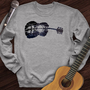 Guitar Moonrise Crewneck