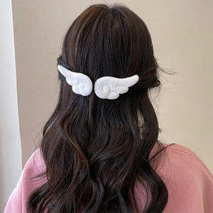 Soft Girl Angel Wings Hair Clips