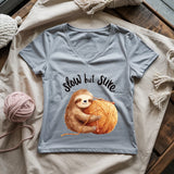 Slow But Sure Lady V-neck