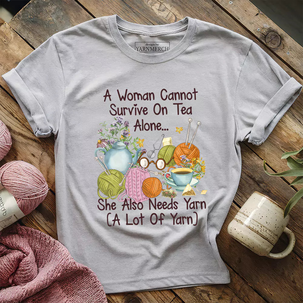 Tea & Yarn Lover T-shirt